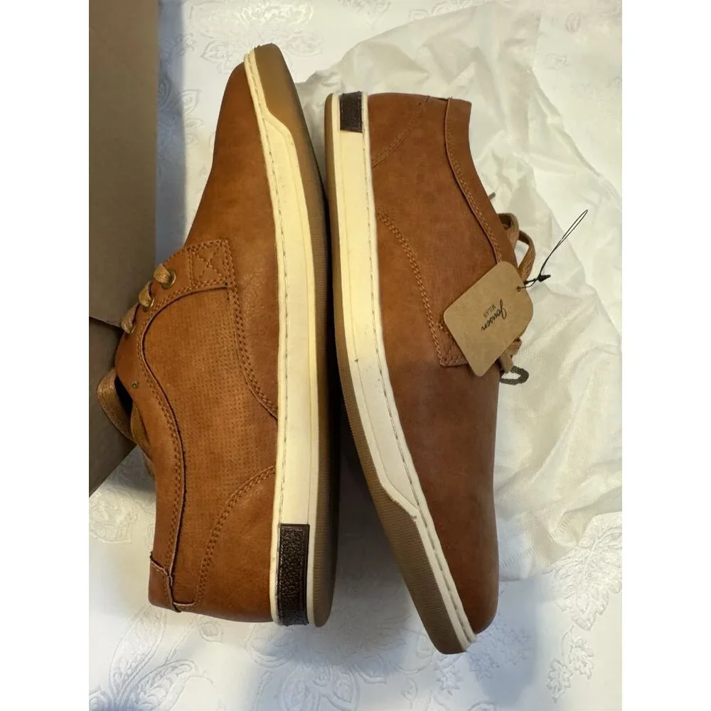 Jousen Milan Mens Brown Lace Up Dress Shoes Men’s Size 10.5 NEW
